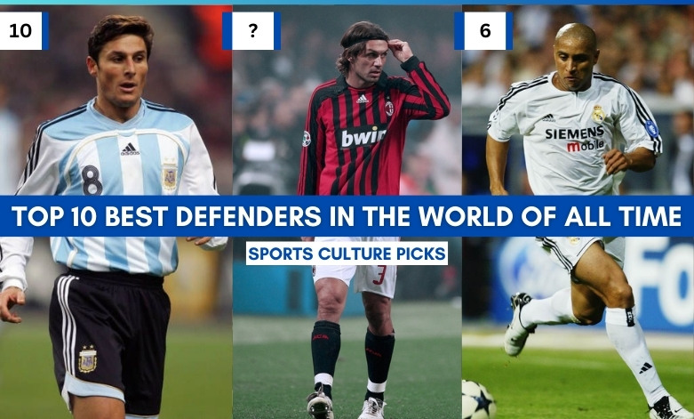 Top 10 best defenders in the World of all time