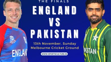 England vs Pakistan T20 world cup 2022 final