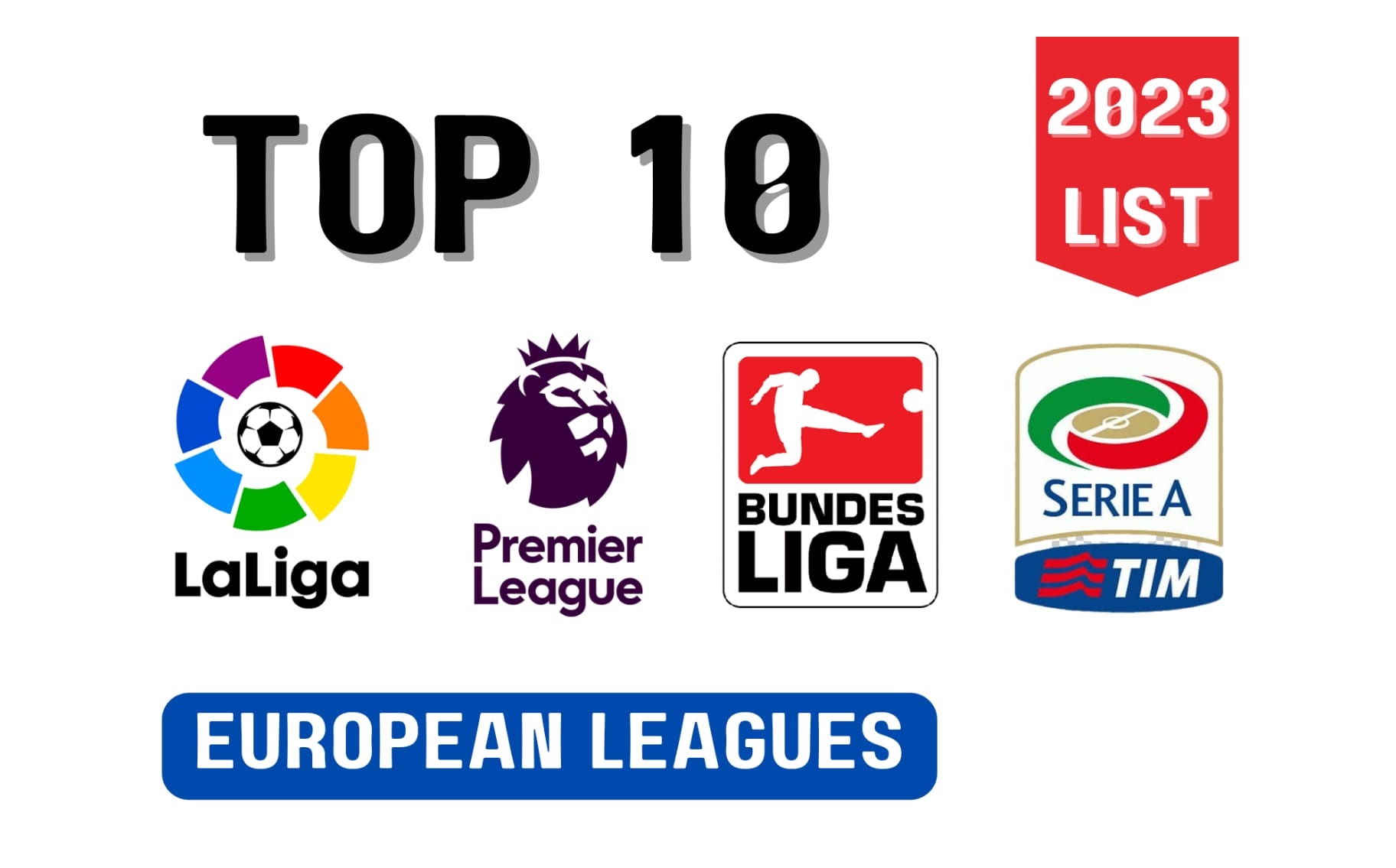 Top Football Leagues In Europe 2023 